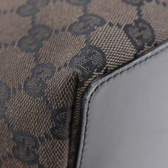 GUCCI Tote Bag 002.1098 Brown GG canvas - Picture 2 of 12